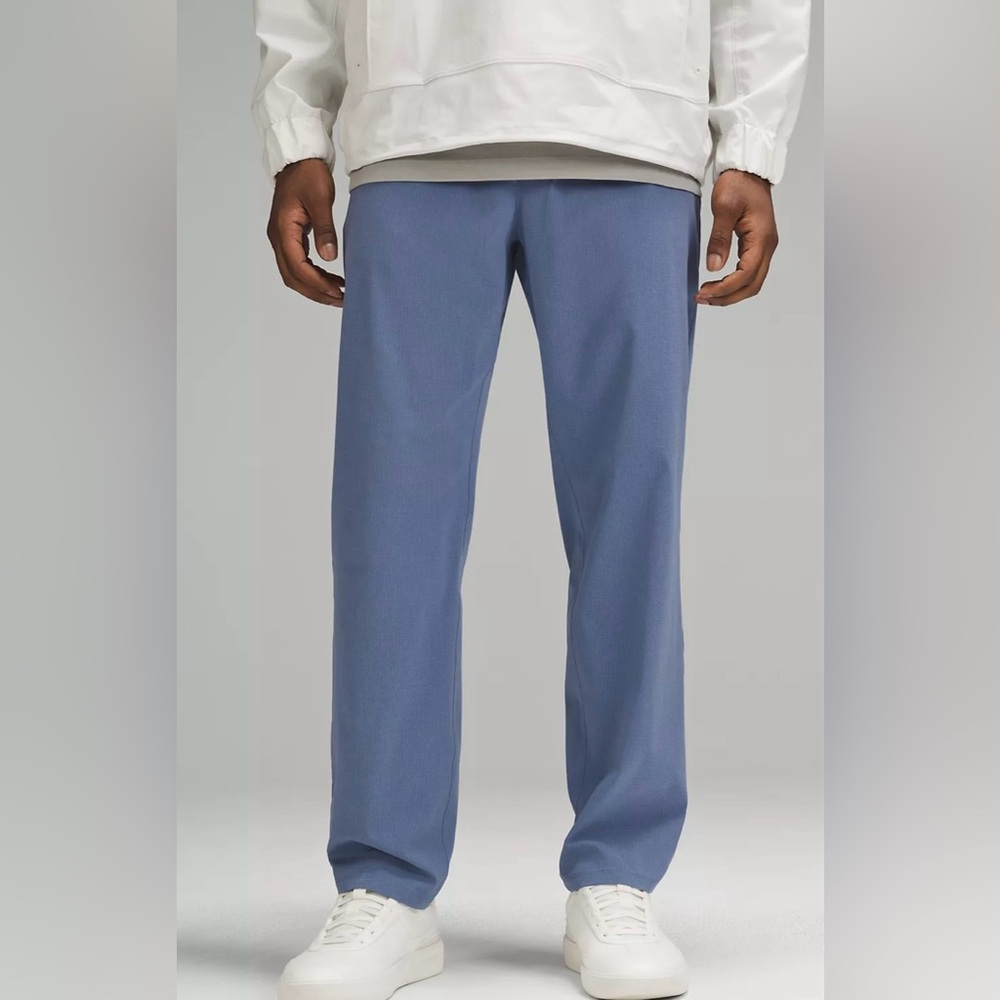 Lululemon woven air pull on pants blue size medium